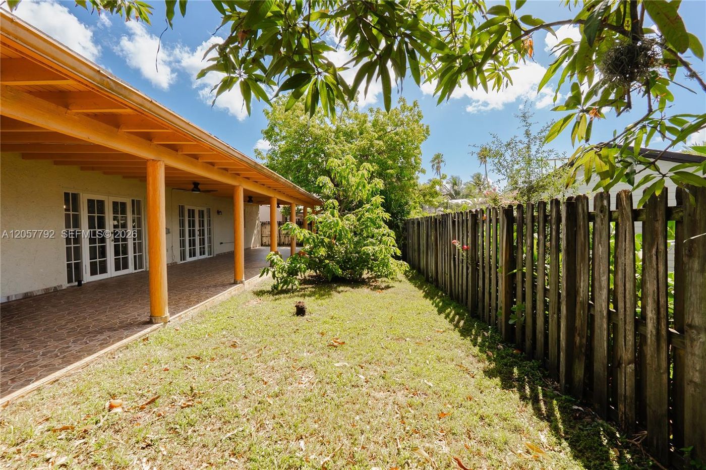 Patio techado